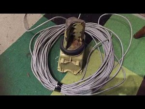 An old channel master rotor using cat5 wire as rotor cable