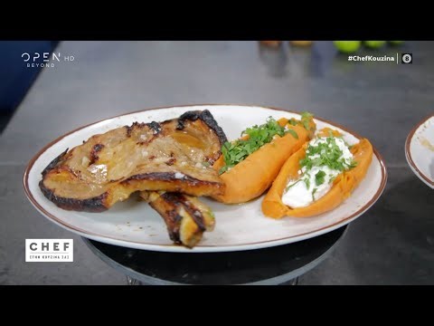 Συνταγή για μπριζόλες μπάρμπεκιου με γλυκοπατάτες | OPEN TV