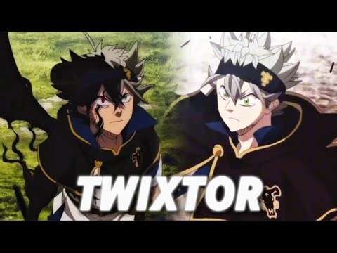 Asta Twixtor 4K | Clips for edits | Black Clover