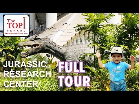 Dinosaur Park at The Top, KOMTAR, Penang | Jurassic Research Center | Lucas' Dinosaur Adventure |