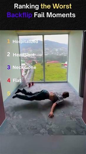 Ranking The Worst Backflips Moments 😭