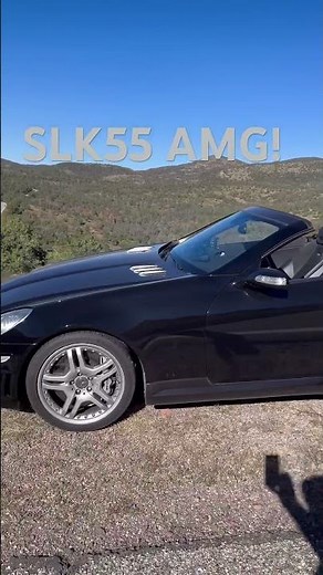 Driving a 2006 Mercedes SLK55 AMG P30 Performance Pack on the Coronado Trail hwy 191 in AZ!
