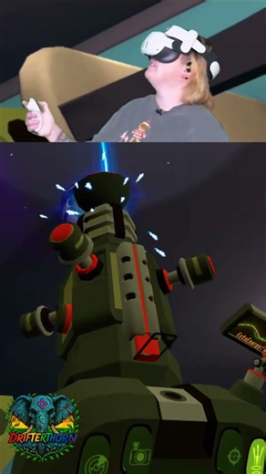 VR Player Breaks Game Chasing Glowing Energy Orb!