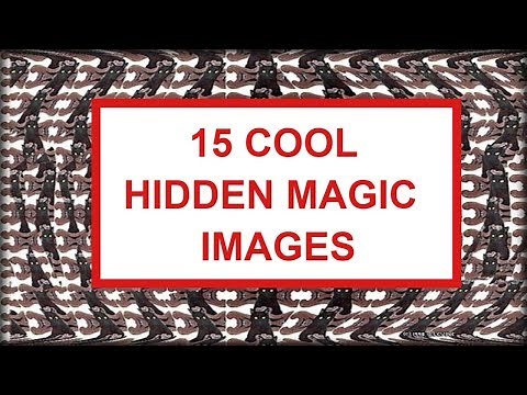 15 stereograms and hidden images magic eye pictures