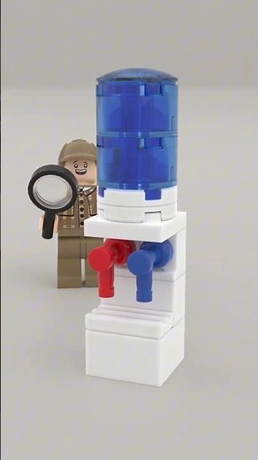 Micro LEGO Water Dispenser #lego