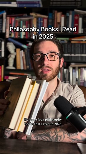 Austin DiValentino | Here are some philosophy books that I read in 2025 that I think everyone should read. Yes I know that I left out the fourth book. It was a... | Instagram