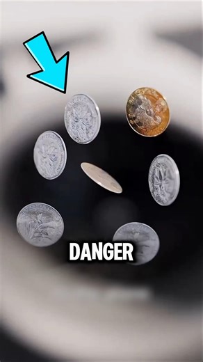 Don't Tossed A Coin In Jet Engine!😱#shorts