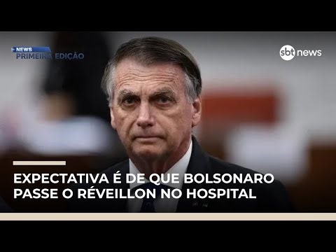 Equipe médica de Bolsonaro revela previsão de alta hospitalar | #NewsPrimeiraEdição