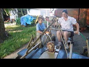 Land Pride finish mower | Changing the gear oil and greasing it