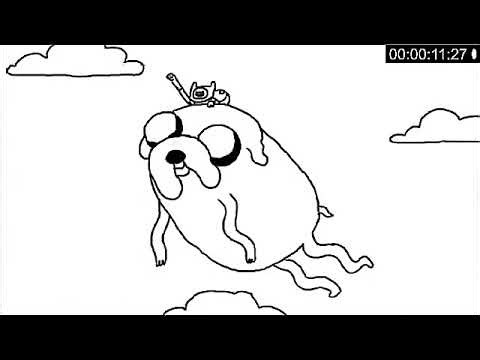 Adventure Time Intro Animatic (2009?)