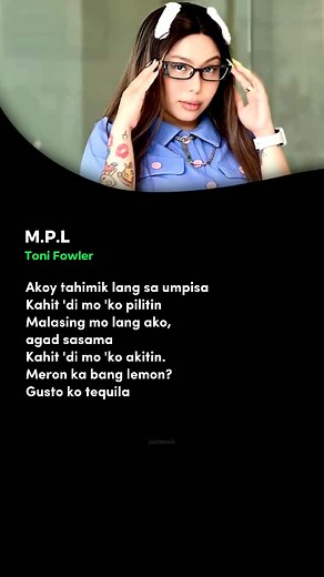 M.P.L - Toni Fowler: Tequila Lyrics and More