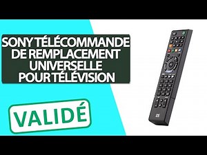 Avis Télécommande de remplacement Sony pour tout type de télévision