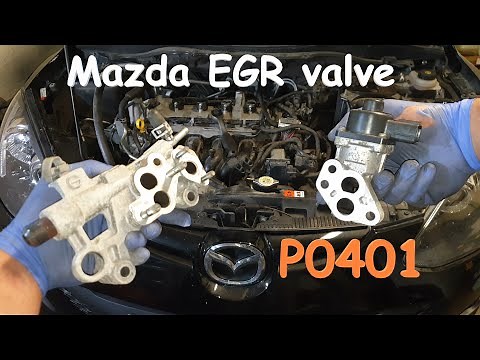 1.5 Mazda 2 EGR Valve Removal / Cleaning
