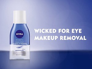 54K views · 20 reactions | Har en uhyggelig god aften sat sine spor i ansigtet? Fjern dem med NIVEA Double Effect Eye Make-up Remover, og oplev en fortryllende forvandling. | NIVEA | Facebook