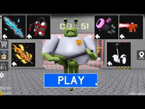 ALIEN BASE BARRY PRISON RUN Roblox Prison Escape Run