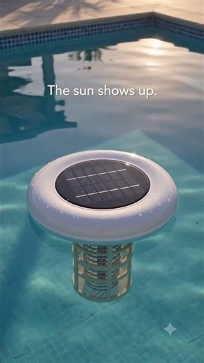 Your Pool Starts Working at Sunrise