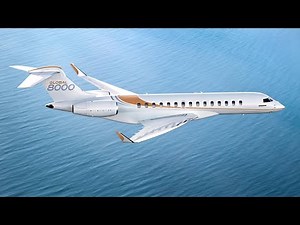 New Bombardier Global 8000 - meet the fastest and most luxurious business jet!