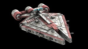 Arquitens-Class Light Cruiser - Download Free 3D model by A308 Digital (@A308)