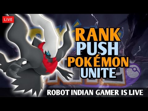 🔴 Pokémon Unite Rank Push And Friendly Customs Livestream | Robot Indian Gamer