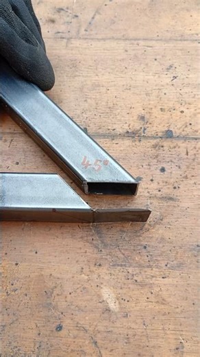 Here Is An Easy Hack Beginner Welders Should Know To Fit A 45 Degree Angle On A Flat side Pipe,Diy