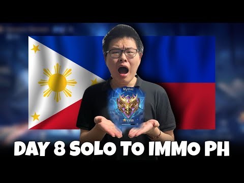 🔴 mythical honor today... | SOLO TO IMMORTAL IN PH DAY 8!! 🔴
