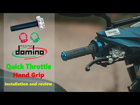Domino Quick Throttle and Hand Grip review | Mio i 125