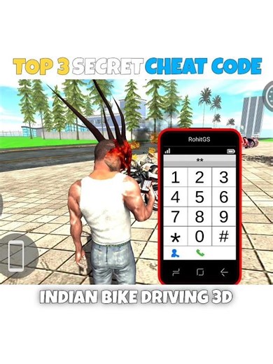 TOP 3 SECRET CHEAT CODE IN INDIAN BIKE DRIVING 3D | Indian Bike Driving 3D New Update Cheat Code