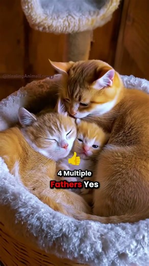 Why Do Cats Have Multi-Colored Kittens? (Genetics Explained!) #petlovers #viral #shorts #trending