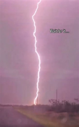 A real-time capture of a lightning strike and how it forms