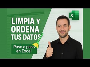 How to Clean and Organize Data in Excel Step by Step | Complete Beginner's Guide