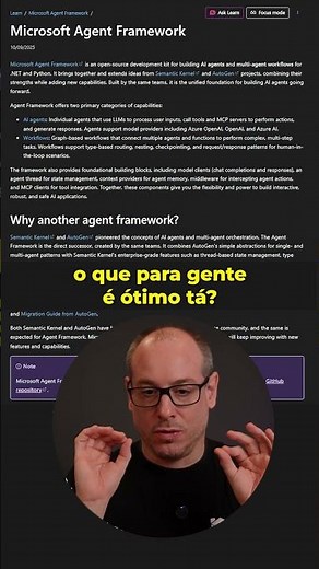 🚀 A Microsoft lançou o Agent Framework! | #balta