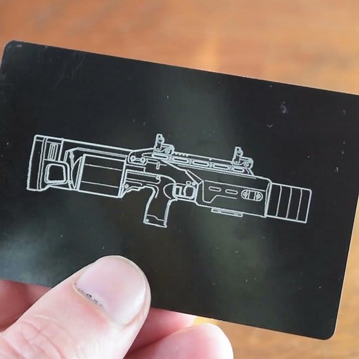 Laser Cut Loadout - AlgoLaser Pixi Smart Laser Engraver - Rainbow Six Siege