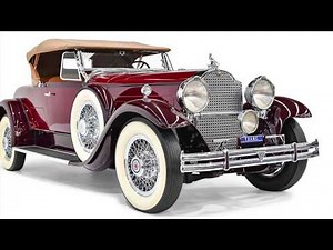 Packard 740 Custom Eight Roadster 1930