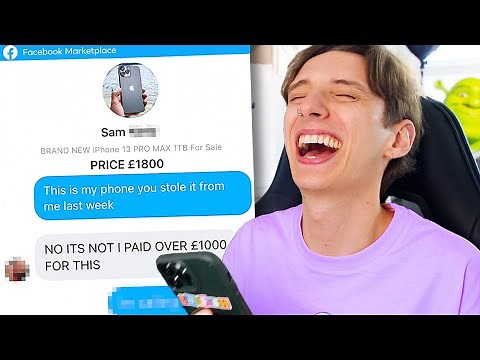 Trolling people on Facebook Marketplace