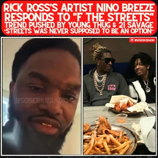 SSZRADIO ©️ on Instagram: "Nino Breeze reacts to Young Thug, 21 Savage & more denouncing the streets 🫢 Thoughts 🤔⬇️ #ninobreeze #youngthug #21savage"