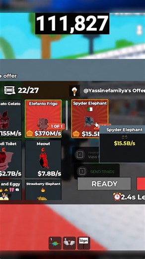 CRAZY 1 OF 1... #roblox #stealabrainrot
