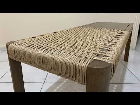 Weaving a Danish Cord Seat | Danish Nails | Crafting Comfort