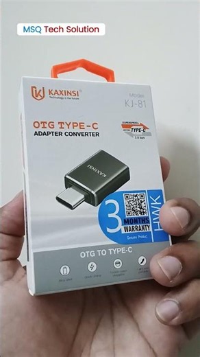 Small but an effective gadget | OTG Type-C adapter