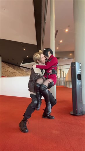 reupload of this aeon reel hehe Leon @Cody | Lotus #leonkennedy #adawong #adawongcosplay #residentevil #aeon #fyp