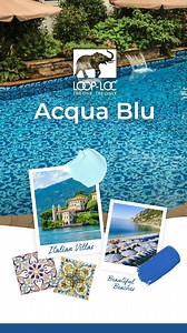 Style that’s fresh out of an Italian villa inspired by a beautiful multi-toned color palette. That’s the brilliance of Acqua Blu, one of our exclusive luxury liner patterns. Explore this and other exclusive liner patterns at https://bit.ly/47LVkVG #looploc #LuxuryLiving #VinylLiners #PoolLiner #DesignerPool | LOOP LOC SWIMMING POOL PRODUCTS