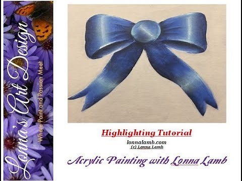 Acrylic Painting Highlighting Tutorial