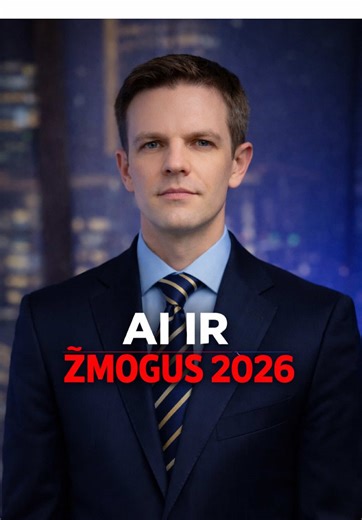 Dirbtinis intelekras keičia sprendimus greičiau, nei dauguma spėja tai pastebėti, ir 2026 metais tai palies kiekvieną, net jei galvoji, kad tai ne apie tave #dirbtinisintelektas #dirbtiniointelektoirankiai