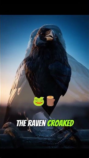 A Raven Woke Him at 5AM… The Reason Gave Me Chills - #animalshorts #Shorts