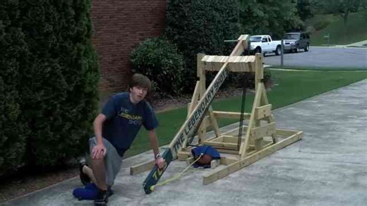 Catapult Basketball Shot