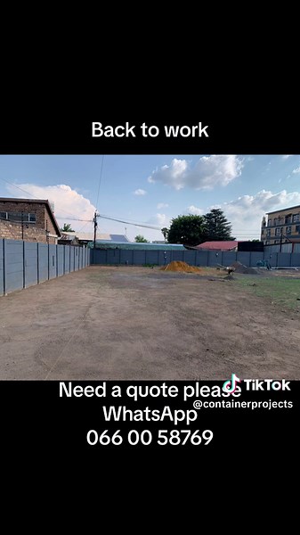 Concrete Foundation Work Overview for CP Container Project