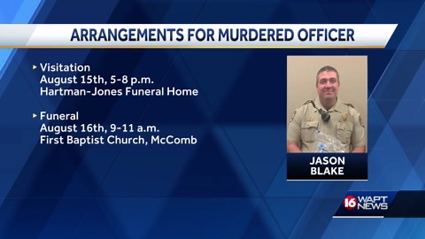 Funeral and visitation set for McComb police officer killed in murder-suicide