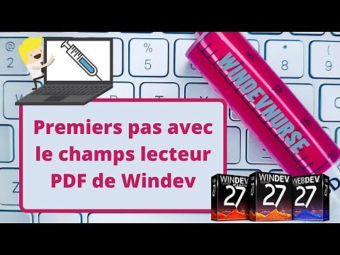 117.TUTO WINDEV Premier pas avec le champs lecteur PDF.