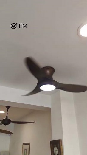 Designed for low height ceilings with a powerful Airflow of 9865 CFM- The Fanzart Spinner