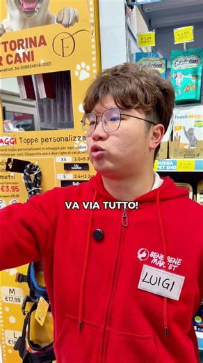 Sapone in faccia a Luca!! #negoziocinese #benebenemarket