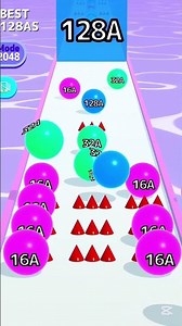 Ball Run 🏐 2048 Infinity Mode New Update Gameplay Part 358